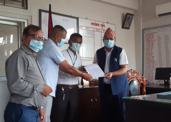 काँकरभिट्टाका व्यवसायीले सिडिओलाई पनि बुझाए ज्ञापनपत्र