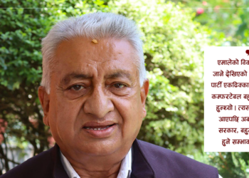 अल्पमतको सरकार, बहुमतको विपक्ष हुने सम्भावना छ : पूर्व राजदूत उपाध्याय