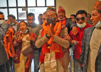 नयाँ समितिको शपथ कायक्रममा कमल थापा गएनन्