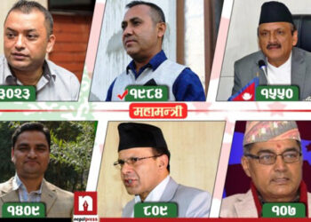 महामन्त्रीमा विश्वप्रकाश र गगन बिजयी