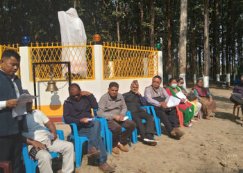 महागुरु फाल्गुनन्द लिङ्दनको शालिक अनावरण आइतबार