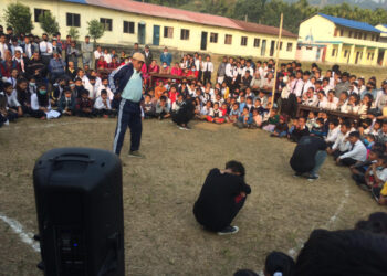 कचहरी नाटक ‘फर्मूला’ प्रदर्शन