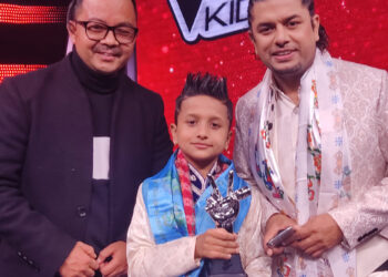 झापाका जेनिशले जिते ‘द भ्वाइस किड्स’को उपाधि