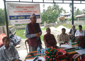 विकास भनेको पिच बनाउनु मात्र होइन : नगरप्रमुख बुढाथोकी