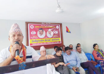 अप्राकृतिक गठबन्धनलाई परास्त गर्न कोइरालाको आग्रह