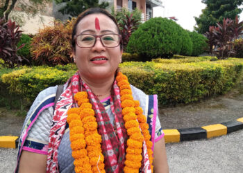 झापा–१ (२) बाट राप्रपाकी सबिना बजगाई विजयी