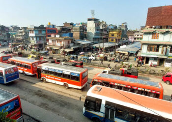 अस्तव्यस्त काँकरभिट्टा बसपार्कको अनुगमन