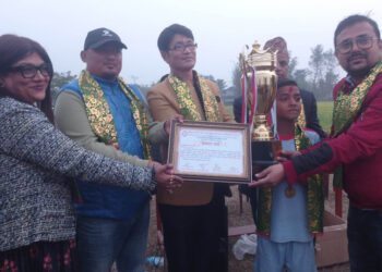 जुनियर फूटबलको उपाधि सूर्योदयलाई