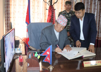 प्रदेश प्रमुख खापुङद्वारा विधेयक प्रमाणीकरण