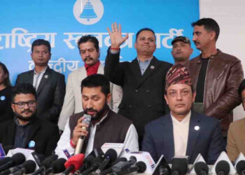 उपचुनाव नजितेसम्म कुनै पदमा जान्न : रवि लामिछाने