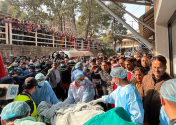 घाइते सांसद भण्डारीलाई भारत लगियो