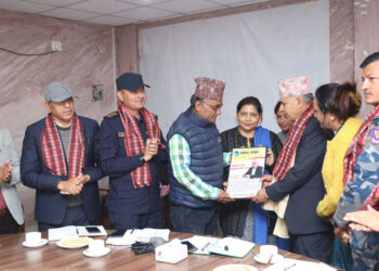 प्रजिअ र सुरक्षा प्रमुखहरुसँग अन्तरक्रिया
