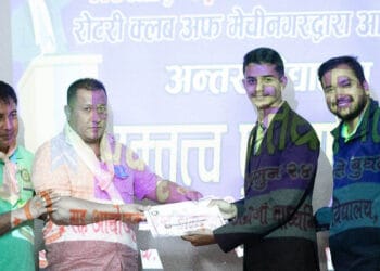 वक्तित्वकलामा होराइजनका प्रवेश दाहाल प्रथम
