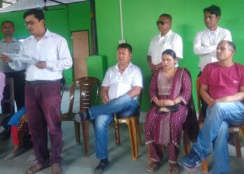 धुलाबारी खानेपानीमा रास्वपाका उम्मेदवारहरु ‘भुईमान्छे’