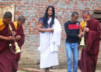 काँकरभिट्टामा महामैत्री पूजाको तयारी