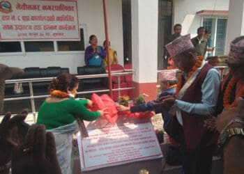 ८ नम्बर वडा कार्यालय आफ्नै भवनमा