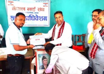 नाइ संघ झापा अध्यक्षमा मनोज