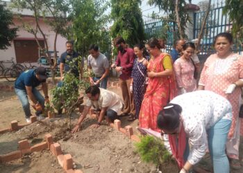देवकोटा पार्कमा सामुहिक वृक्षरोपण (फोटो फिचर)