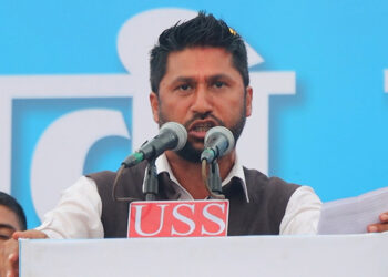 रास्वपा संसदीय दलको नेतामा रवि लामिछाने