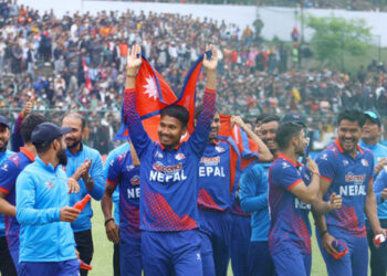 विश्ककप छनोट क्रिकेटमा नेपाल ६ विकेटले विजयी