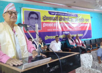 द्रोणाचार्यको अभाव खड्किएको छ : केशवकुमार बुढाथोकी
