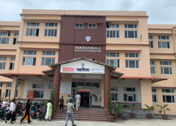 तक्षशीलामा विदेशीस्तरको पढाई