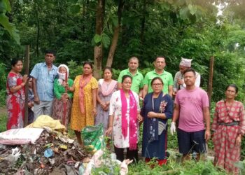 वनमा फोहोर फ्याँक्नेलाई कारवाही