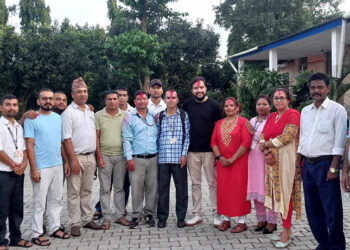 नगरपालिका कर्मचारी एशोसिएशन मेचीनगरमा बुढाथोकी