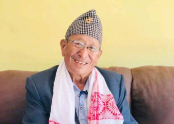 तरुण दलका क्षेत्रीय सभापति अर्जुन राईलाई पितृशोक