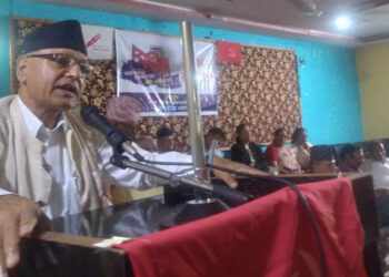 पुँजीवादको उछितो काढेर समाजवाद ल्याउछौँ : घनेन्द्र वस्नेत