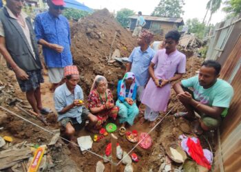 वस्नेत दाजु-भाइकाे घर बन्दै