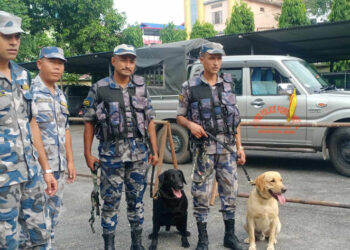 नाकामा सुरक्षाका लागि कुकुर ल्याउन प्रहरीभित्रै प्रतिस्पर्धा