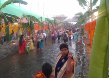 मधेशी समुदायसँगै पहाडीयाले पनि मनाए छठ
