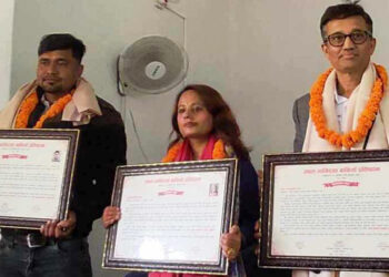 डाक्टर, किसान र गृहिणी पुरस्कृत