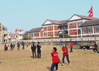 खेल मैदानको जग्गा विद्यालयकै नाममा हुनुपर्छ : प्रअ न्यौपाने