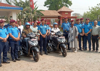 महिला फुटबल खेलको उपाधि मेचीनगर–४ लाई