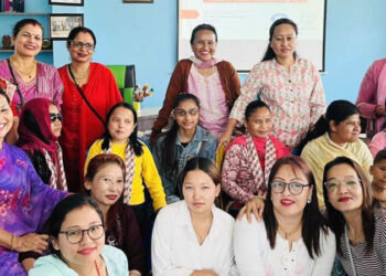 नारी दिवसमा दृष्टिविहीनहरुसँग अन्तरक्रिया
