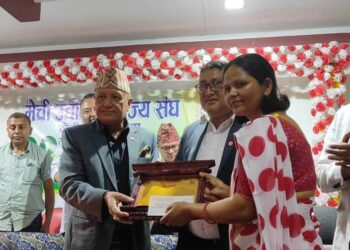आर्थिक पत्रकारिता पुरस्कारबाट भण्डारी पुरस्कृत