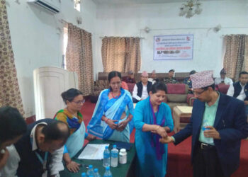 झापामा हात्तीपाइलेको औषधि खुवाउने अभियान सुरु