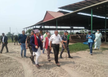 सभामुखद्वारा एनएमसीको कृषि क्षेत्र अवलोकन