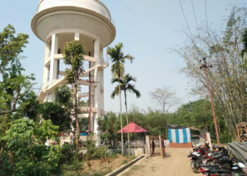 बाहुनडाँगीमा सहलगानीमा खानेपानीको नयाँ ट्याङ्की उद्घाटन