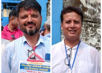 २ वजेसम्म २८०० मत खस्याे