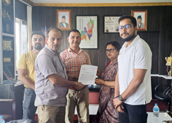 आत्महत्या न्युनिकरणमा ध्यानदिन नगरपालिकालाई ज्ञापन