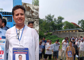 काँकरभिट्टा खानेपानीको चुनाव हुँदै