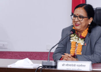 लीलादेवी भइन् पहिलो महिला मुख्यसचिव