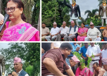 वीपी–पुष्पलाल बाटिकामा पुष्पलालको चर्चा