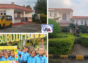 सामुदायिक विद्यालयलाई विद्यार्थी बोक्न गाडी दिँदै मेचीनगर