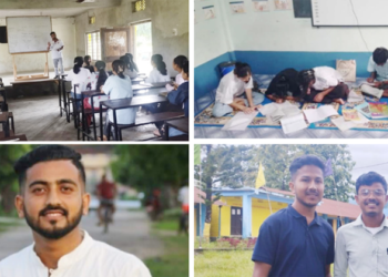 एसईईको पूरक परीक्षा दिने विद्यार्थीलाई निःशुल्क पढाउँदै युवा