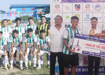 आयोजक धुलबारी रोलिङ क्लब फाइनलमा
