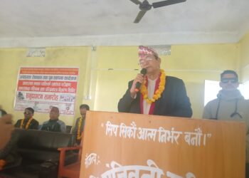 अपाङ्गता भएका व्यक्तिहरूलाई माया हाेइन अवसरकाे खाँचाे छ : मन्त्री कार्की